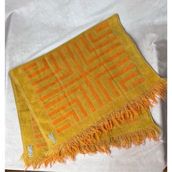 Vintage YSL Hand Towels 1970s - Picture 1 of 6